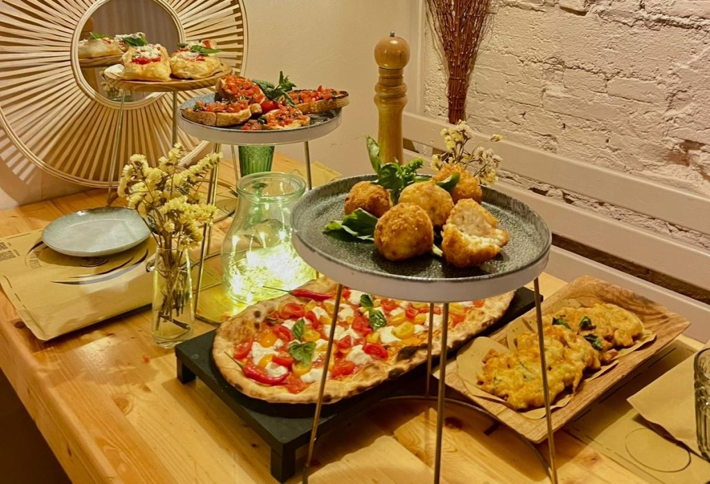 Antipasti misti Hostaria Campi