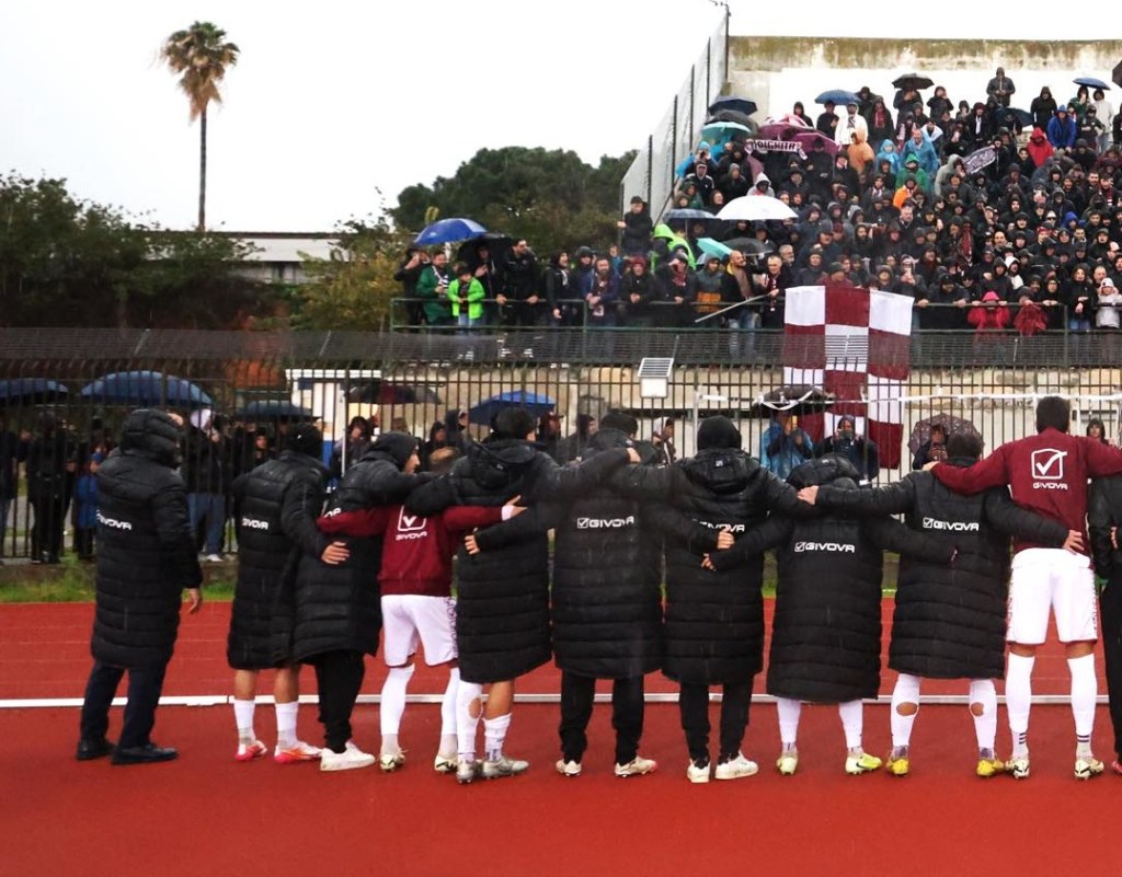 Calciatori e tifosi Reggina