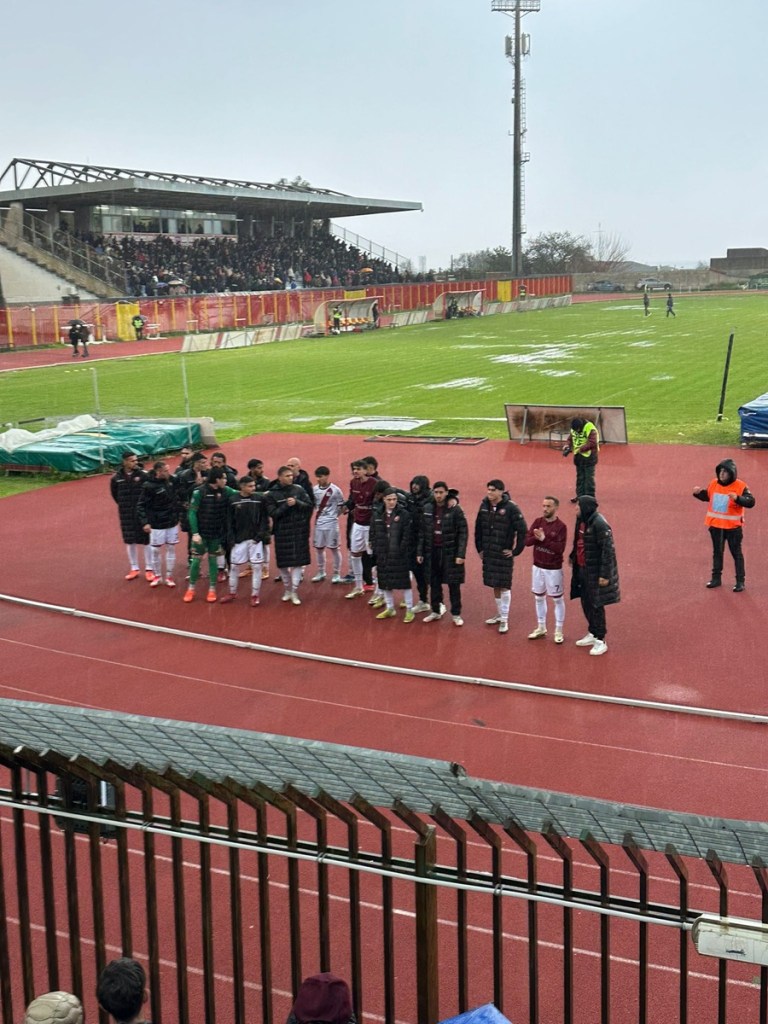 Reggina giocatori tifosi