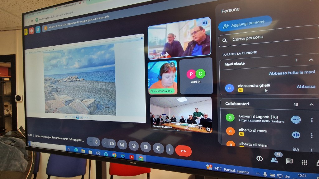 Tavolo Tecnico erosione costiera marzo