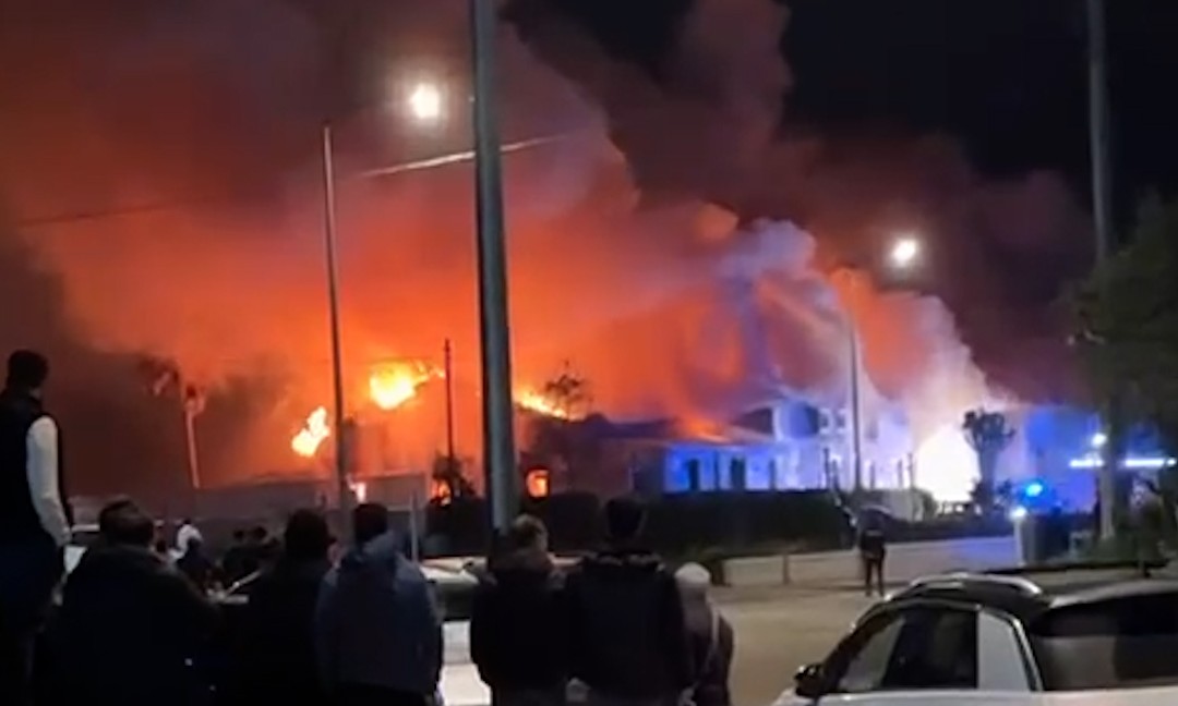 incendio sunset palmi