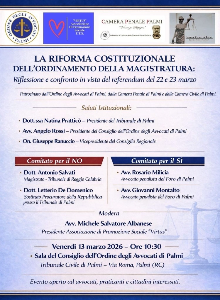 incontro giusto dire no referendum giustizia ()