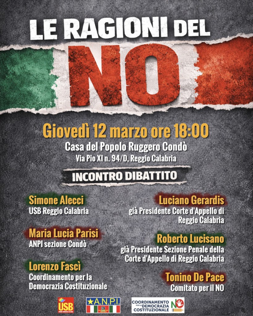 incontro giusto dire no referendum giustizia ()