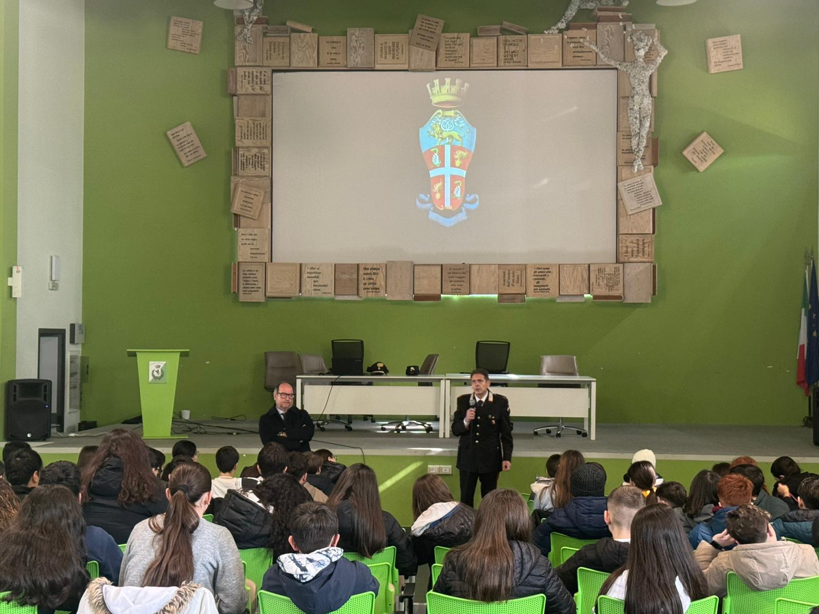 incontro studenti carabinieri campo calabro