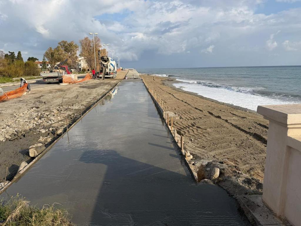 lavori lungomare melito ps
