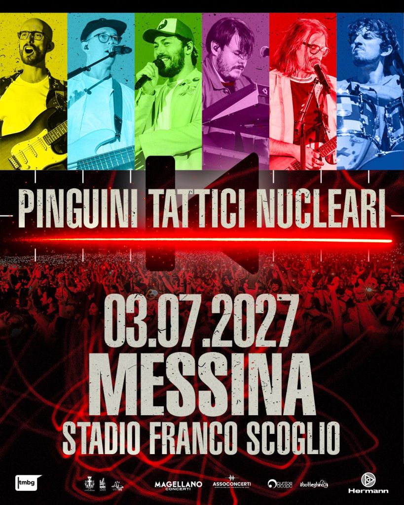 locandina pinguini tttici nucleari stadio scoglio messina