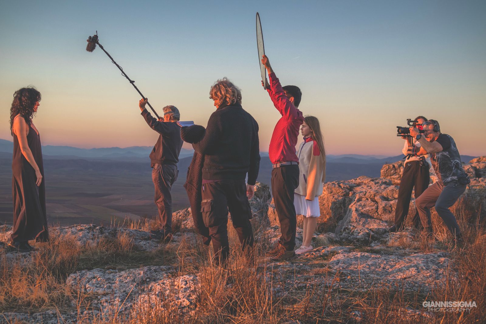 riprese della serie televisiva greca