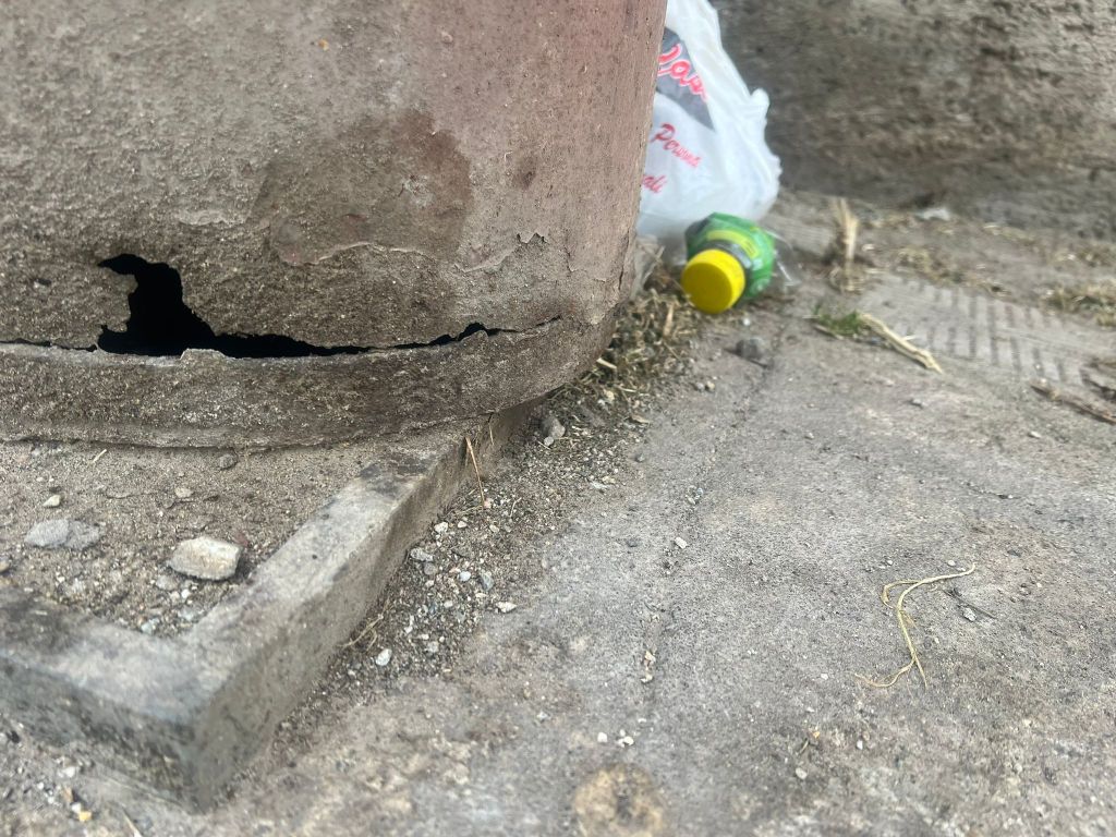 struttura cartellone pericolante reggio calabria ()