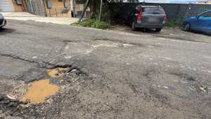 via nazionale archi degrado buche