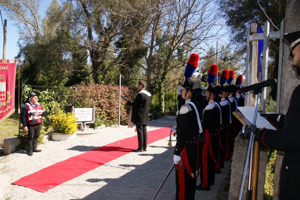 CERIMONIA IN MEMORIA DEL VICE BRIGADIERE ROSARIO IOZIA