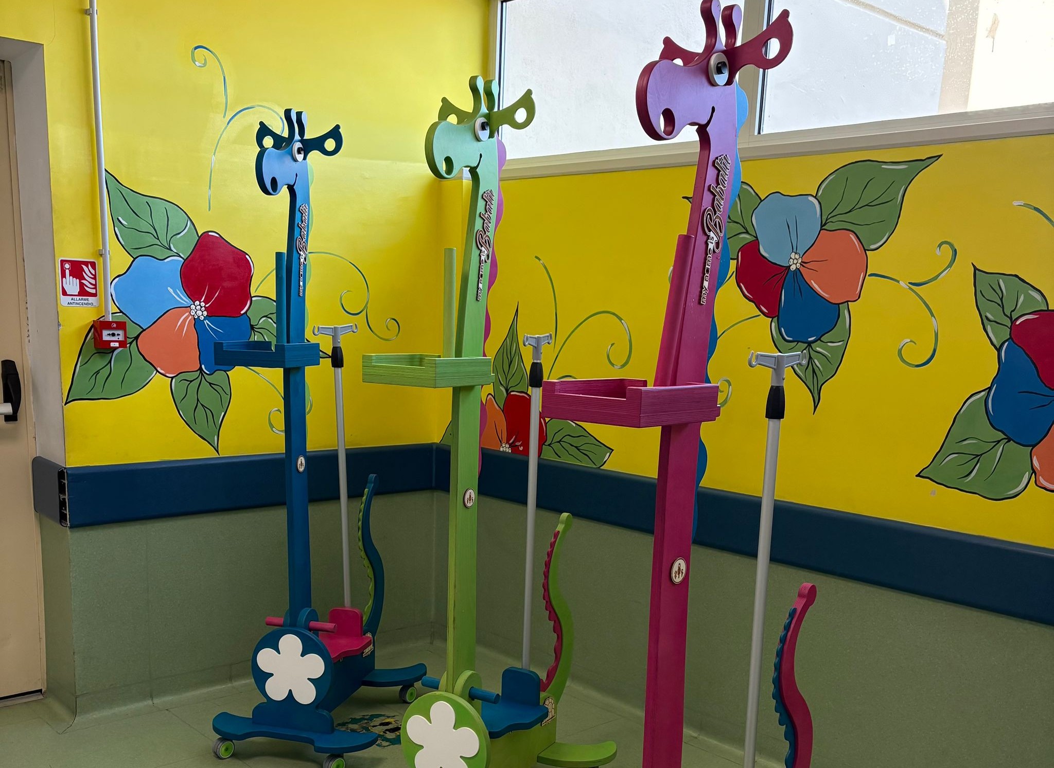 aste porta flebo gom