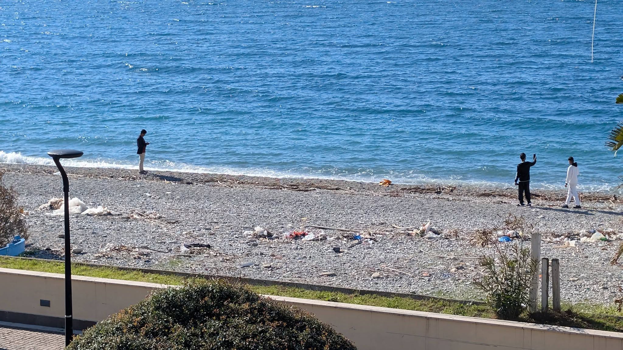 degrado spiaggia via marina