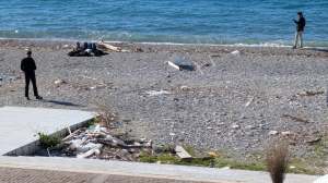 degrado spiaggia via marina