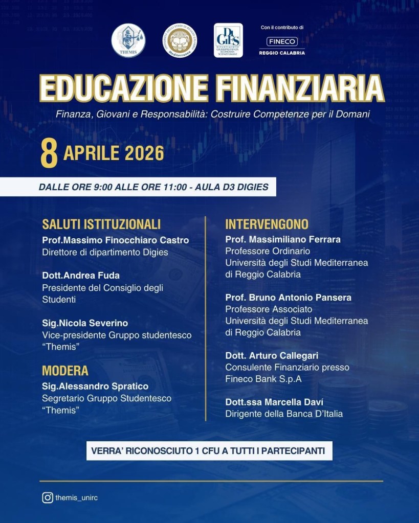 educazione finanziaria mediterranea locandina