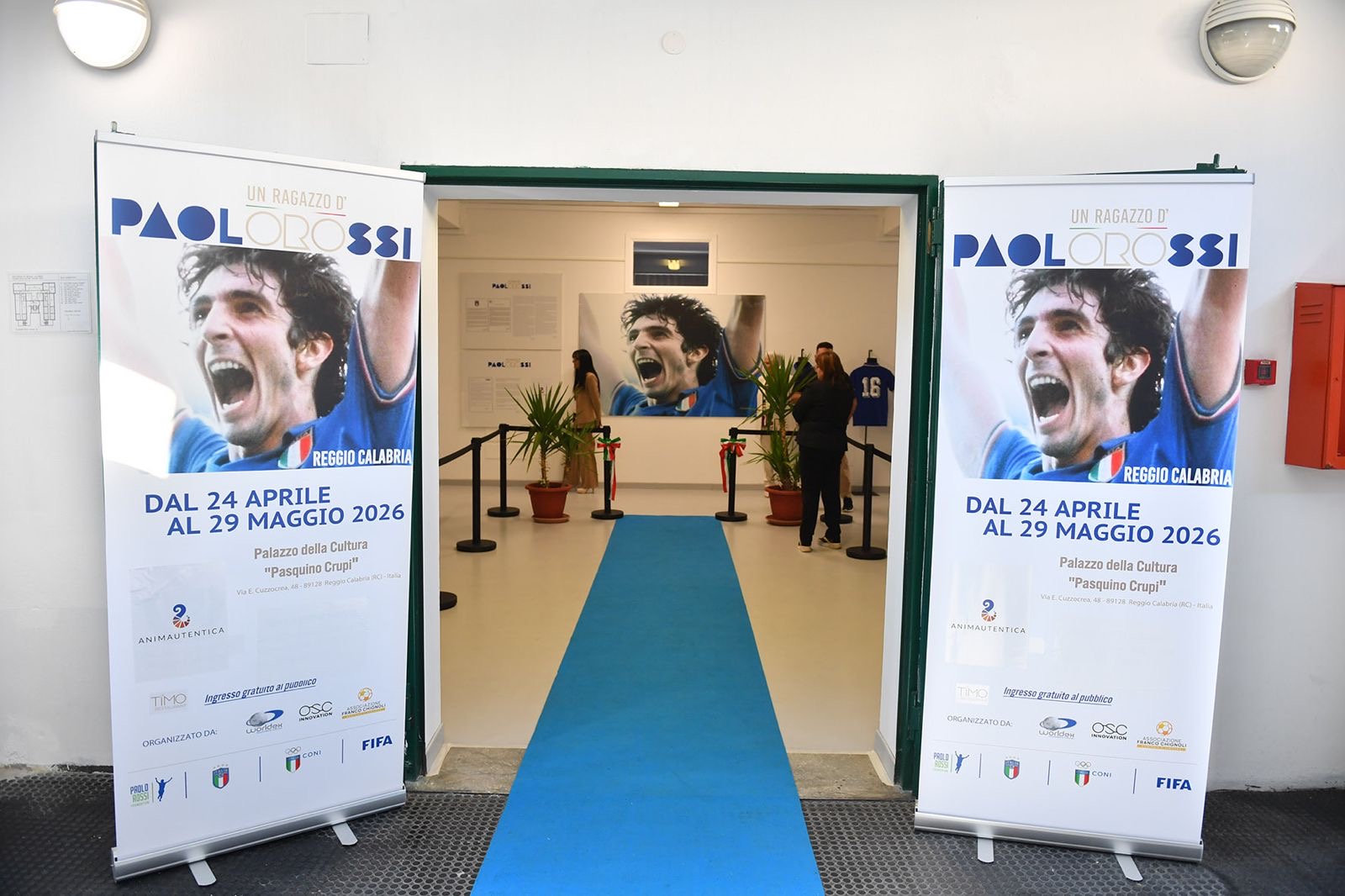 inaugurazione mostra paolo rossi ()