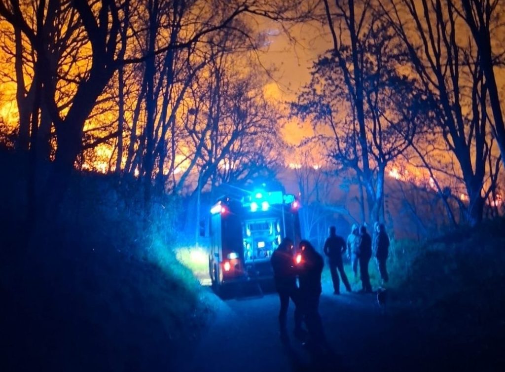 incendio calabria