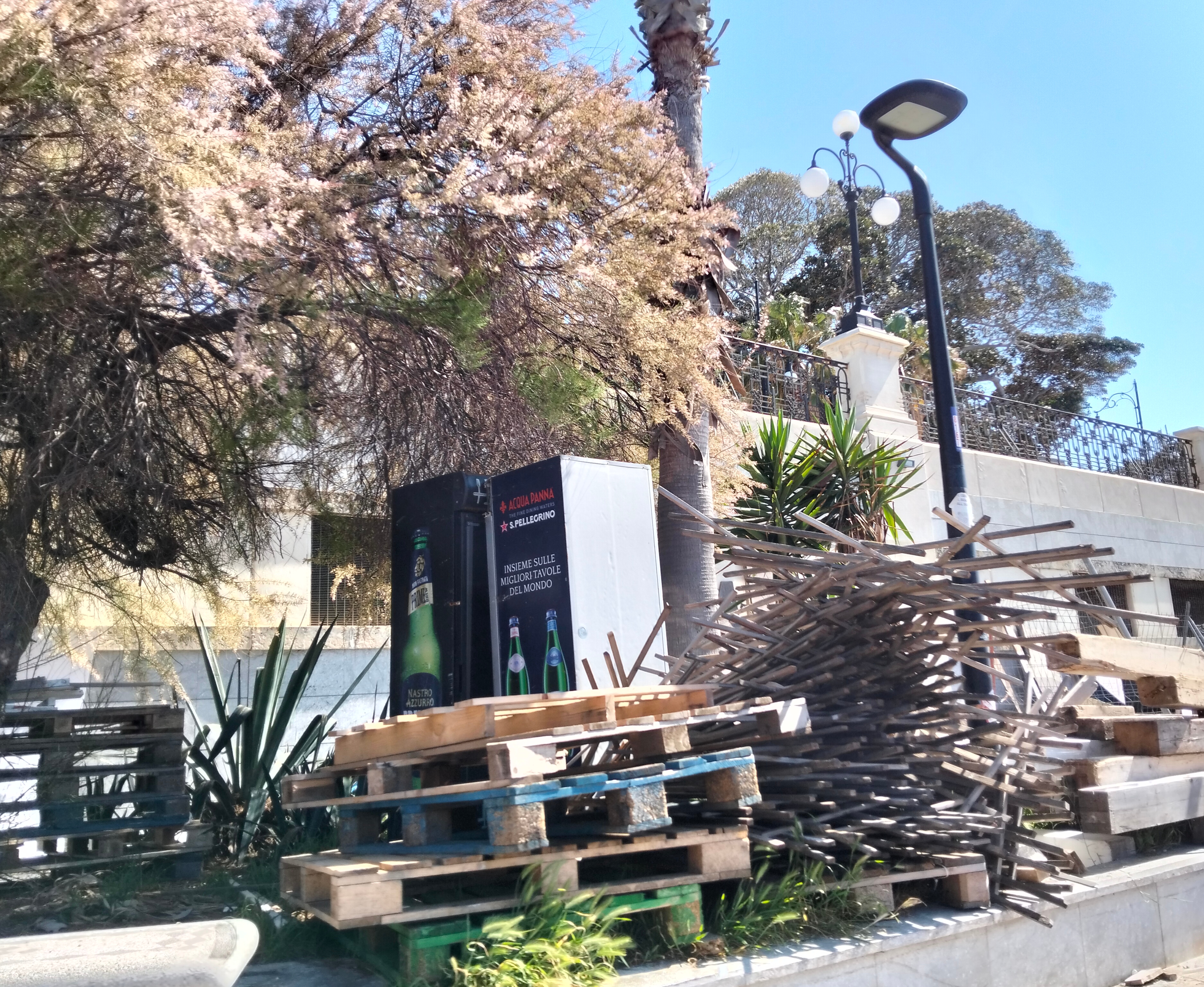 lungomare reggio degrado ()