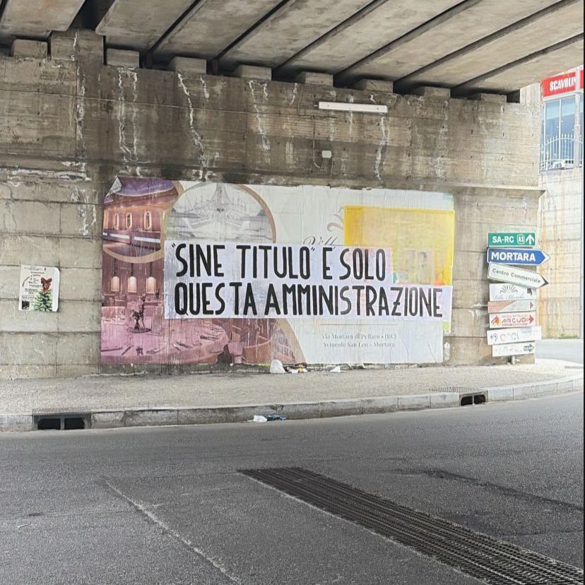 striscioni canile mortara ()