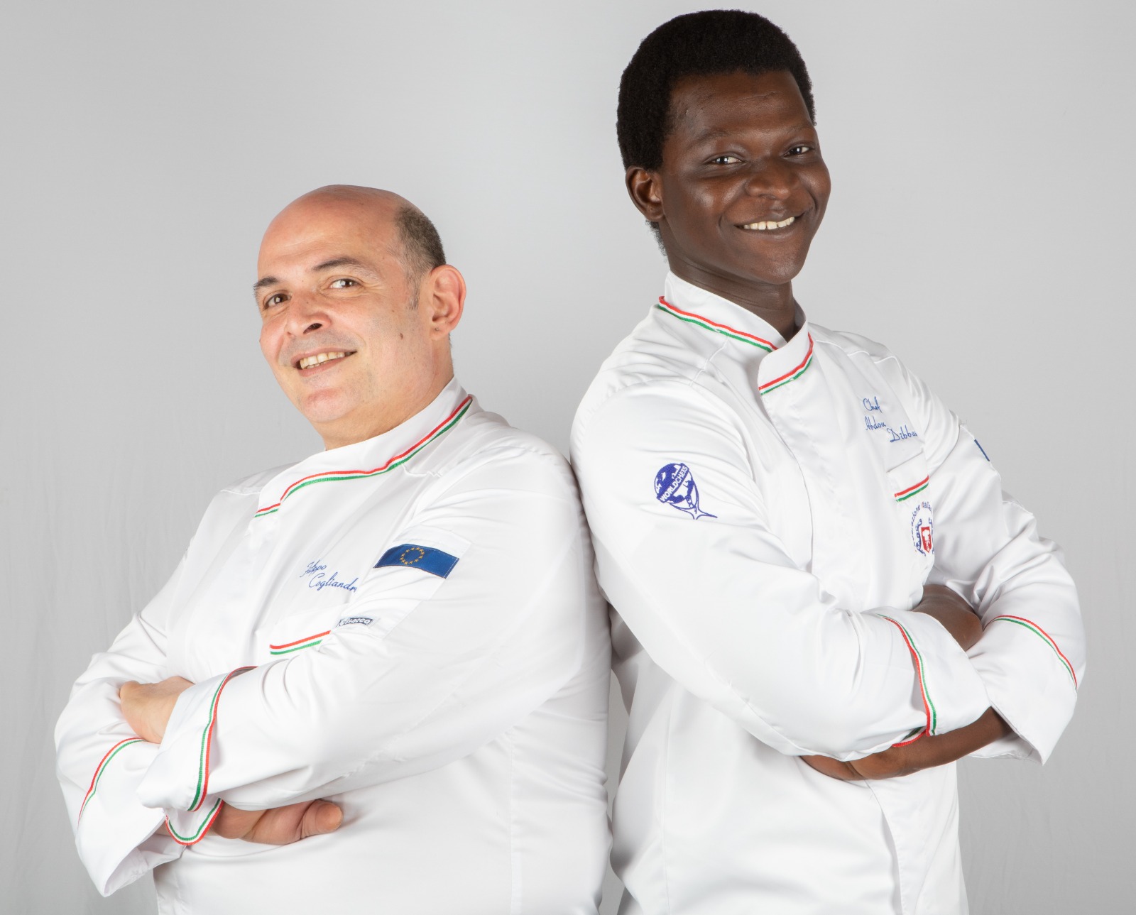 Chef Cogliandro e Dibassey