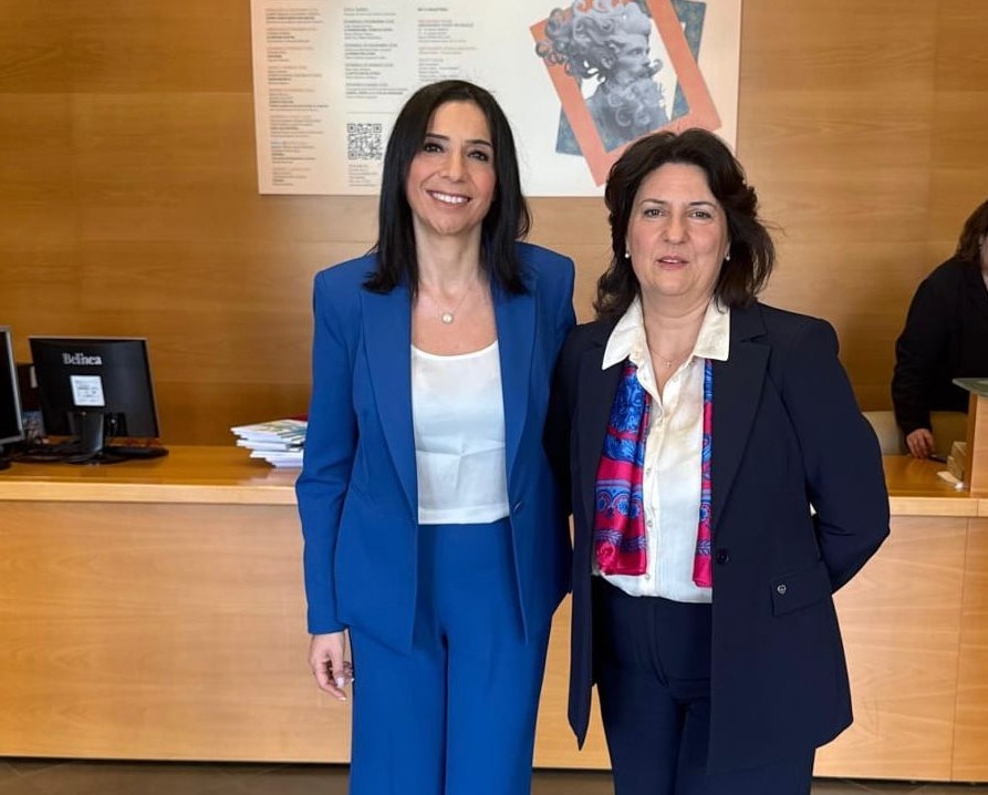Foto On Giusi Princi e dirigente Laura D’Ignazi