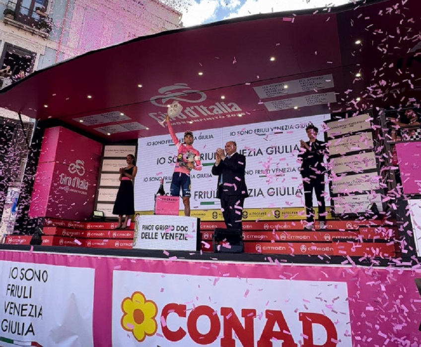 Giro Calabria podio