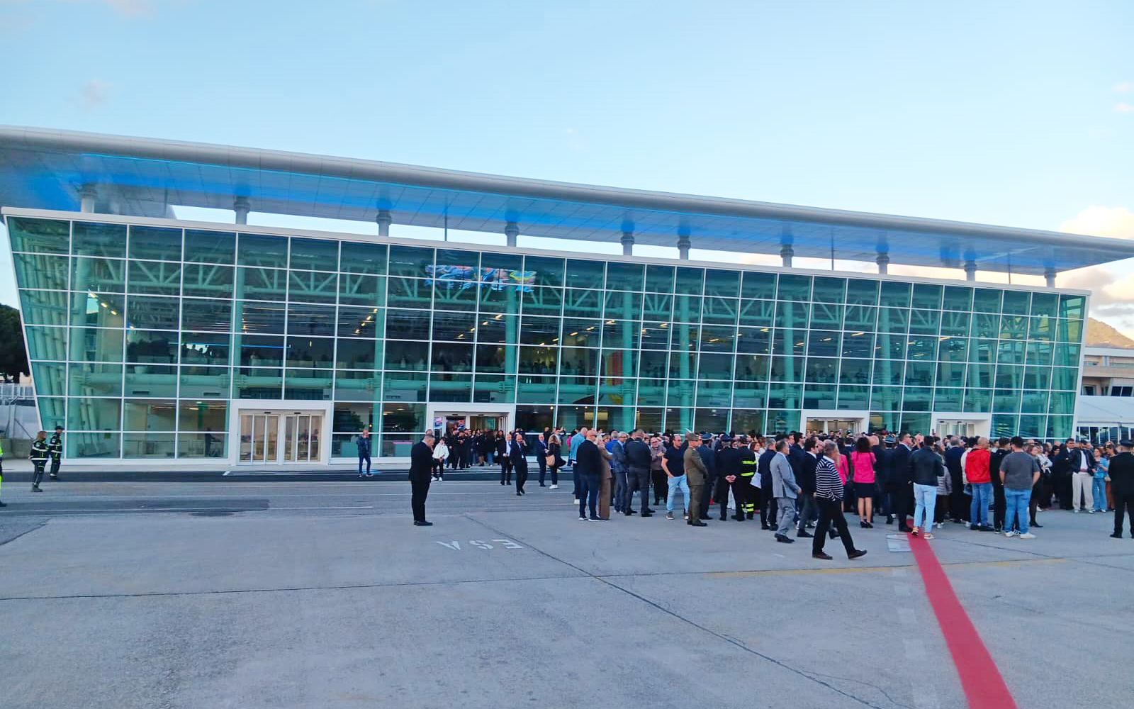 Nuovo Aeroporto Tito Minniti Inaugurazione