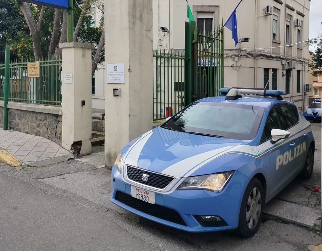 Polizia f