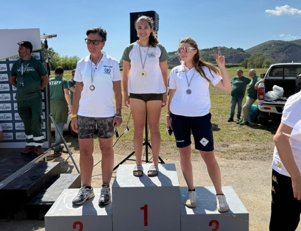 Sofia Marra sul primo gradino del podio