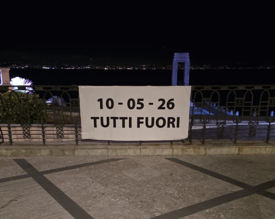 Striscione tifosi società