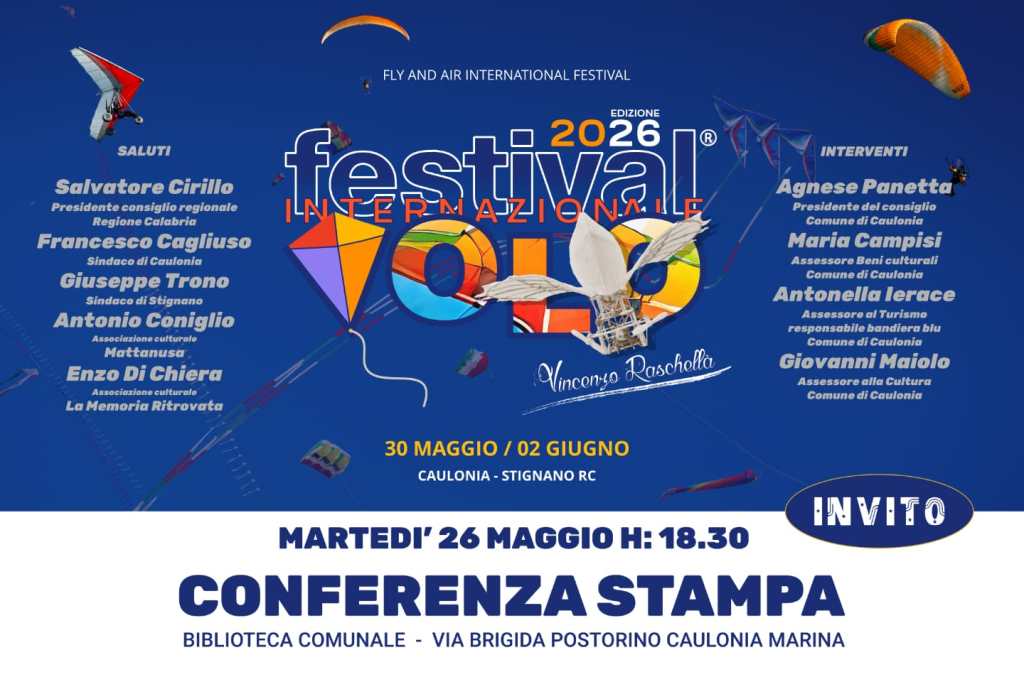 conf stampa festival del volo