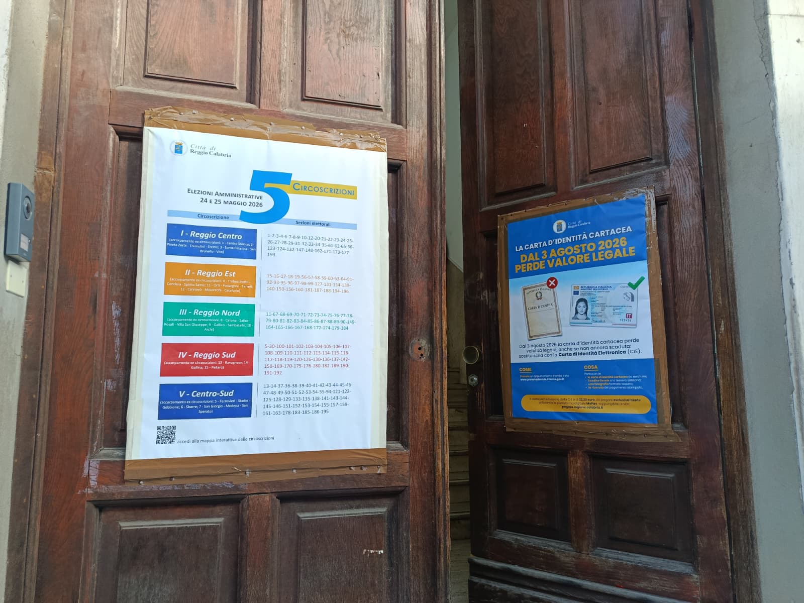 elezioni circoscrizioni reggio calabria