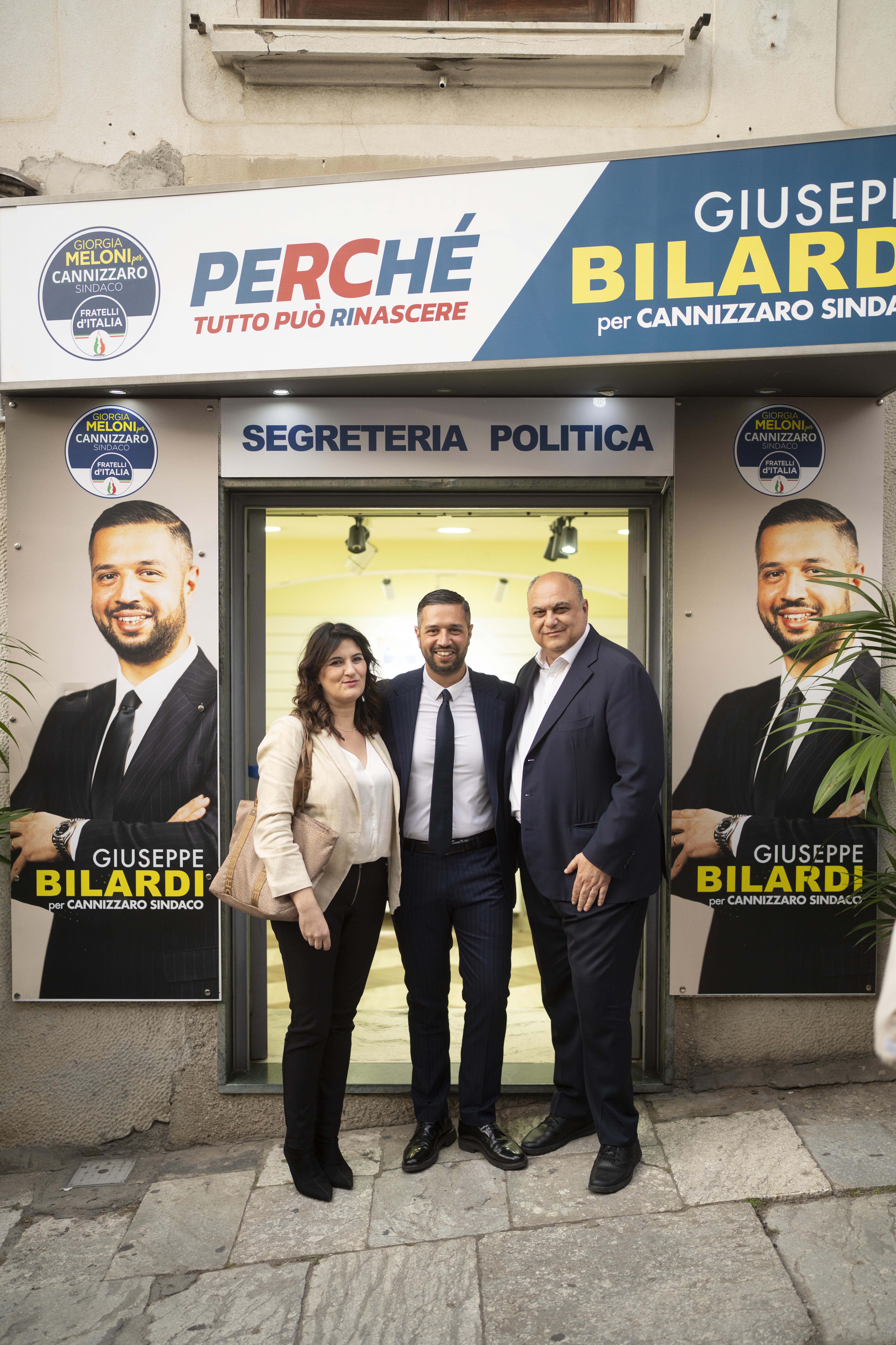 inaugurazione segreteria politica giuseppe bilardi ()