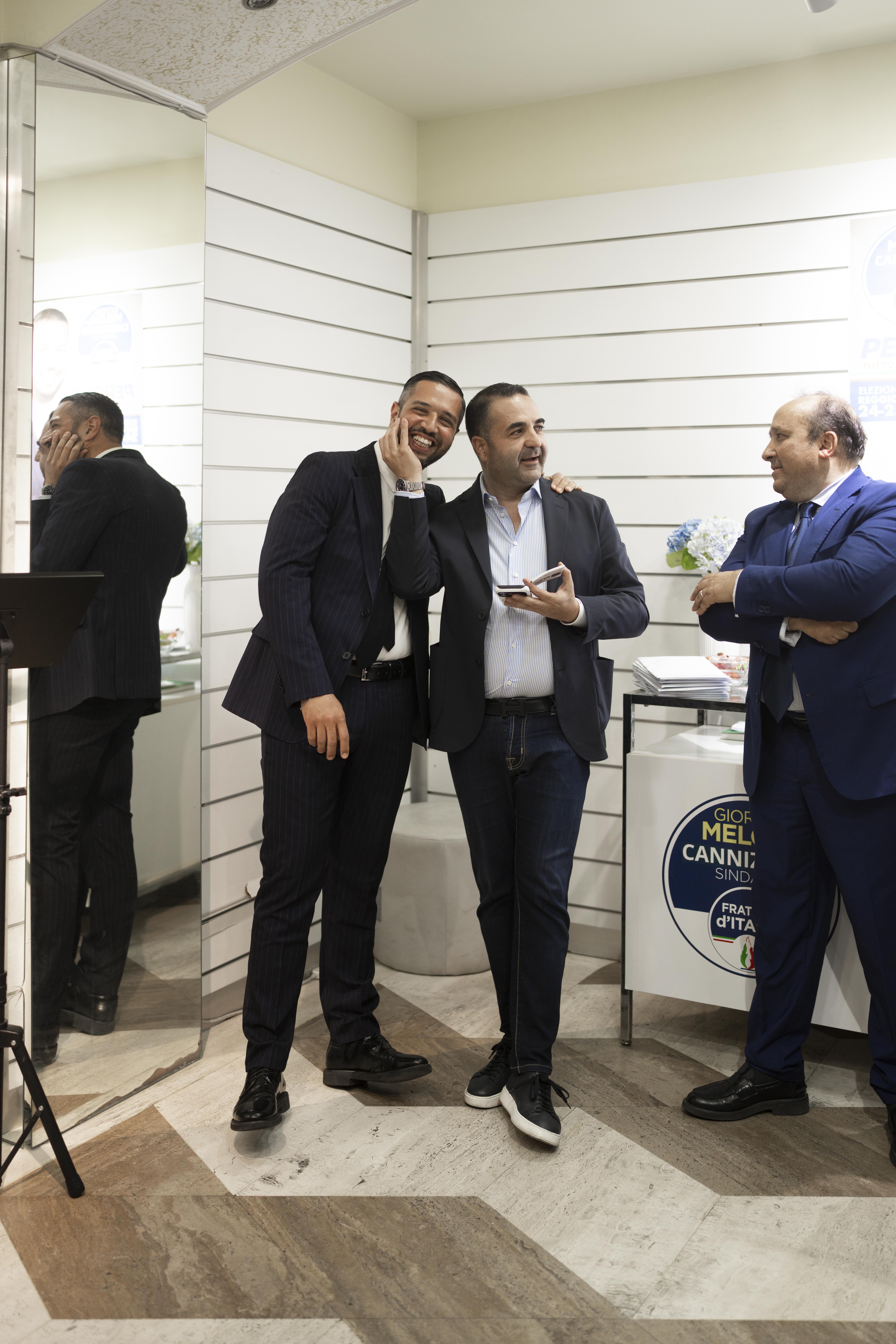 inaugurazione segreteria politica giuseppe bilardi ()