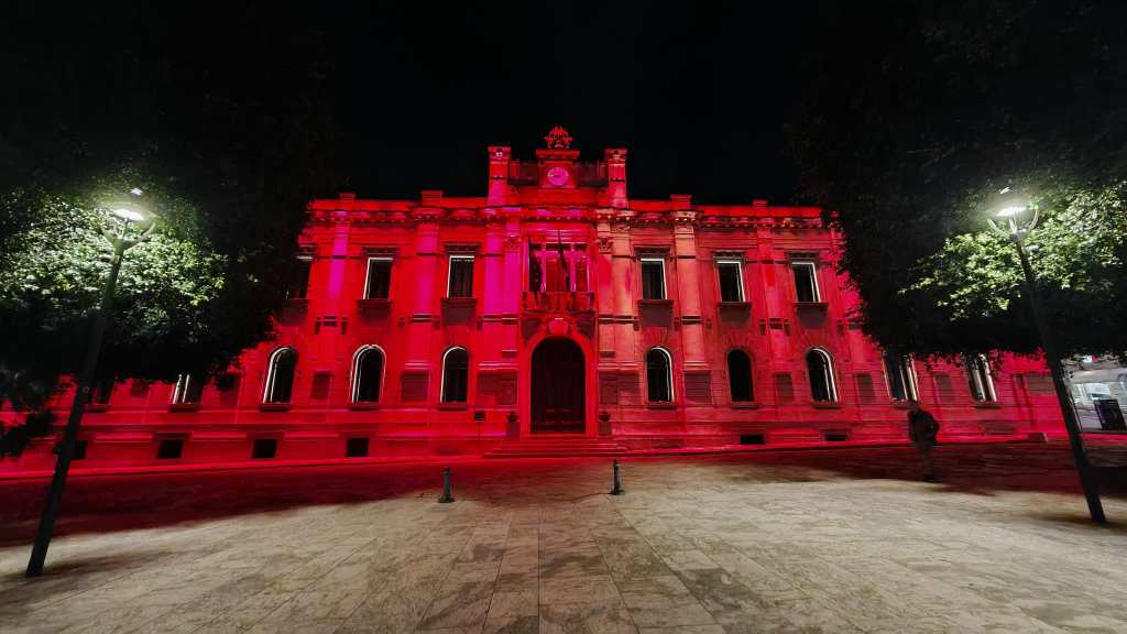 palazzo san giorgio rosso