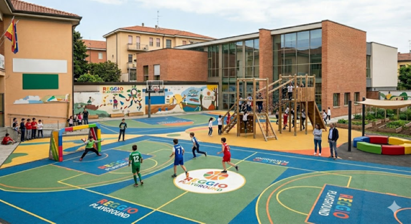 Reggio Playground, Anna Briante rilancia l’idea dei cortili scolastici aperti