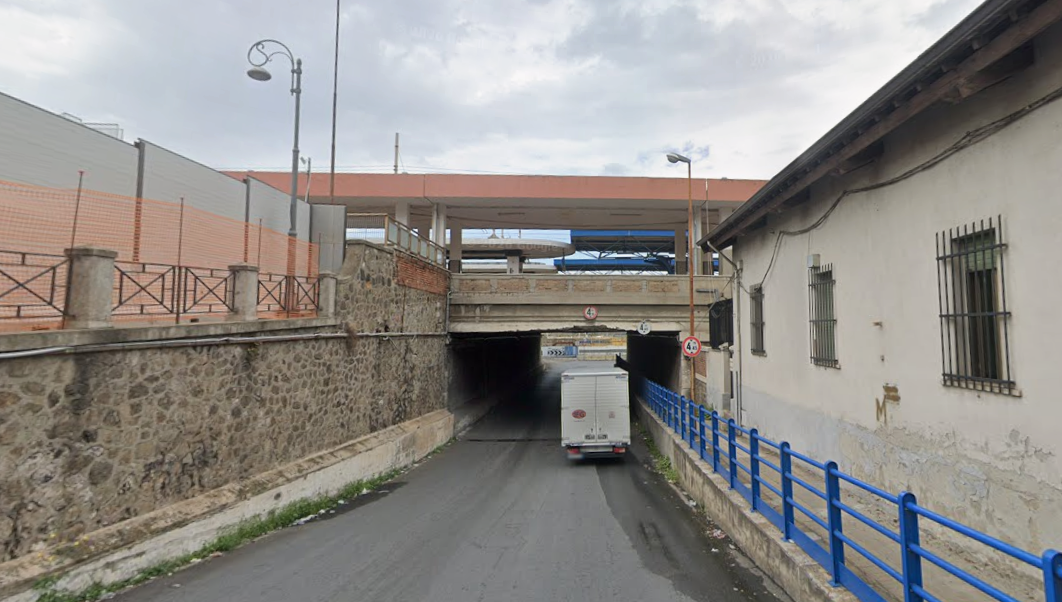 sottopasso via garibaldi villa san giovanni