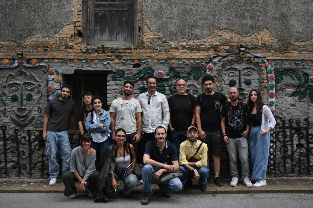 Adrian Paci e Gruppo L, visita alle botteghe di Seminara (RC), settembre
