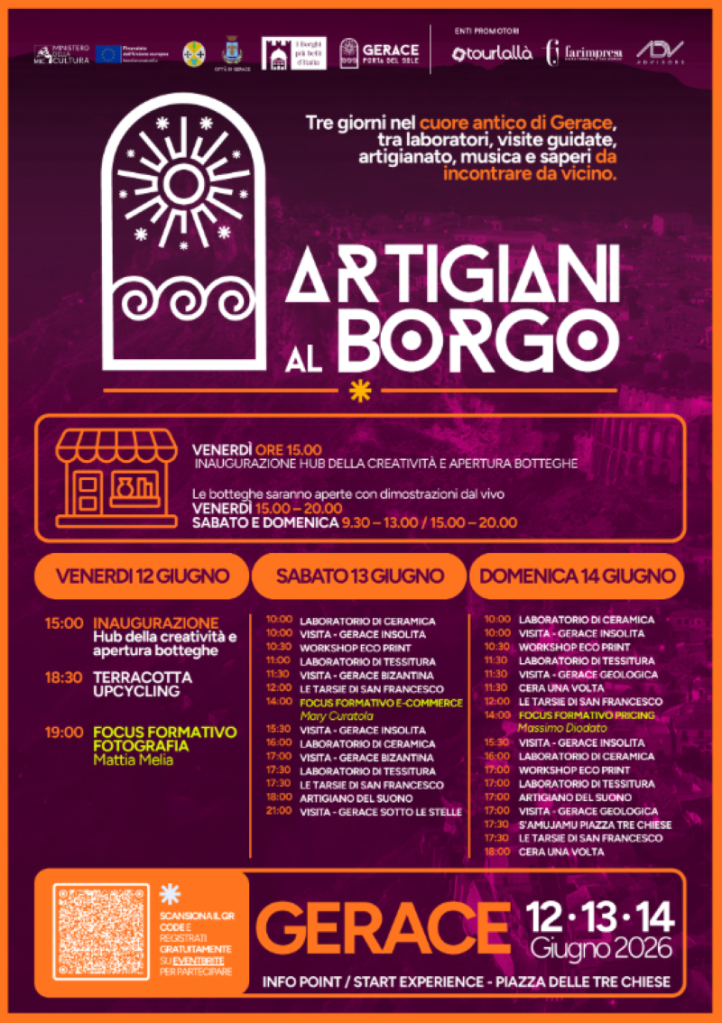 Artigiani Borgo Gerace Locandina