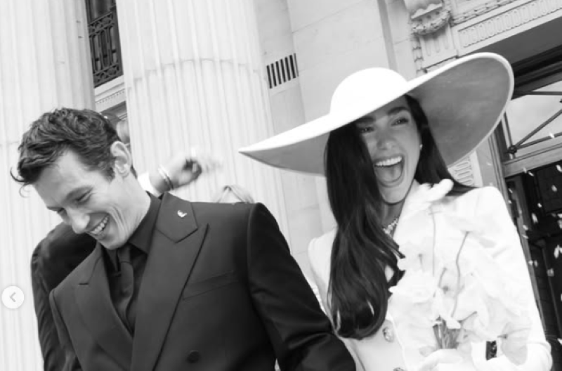 dua lipa callum turner matrimonio