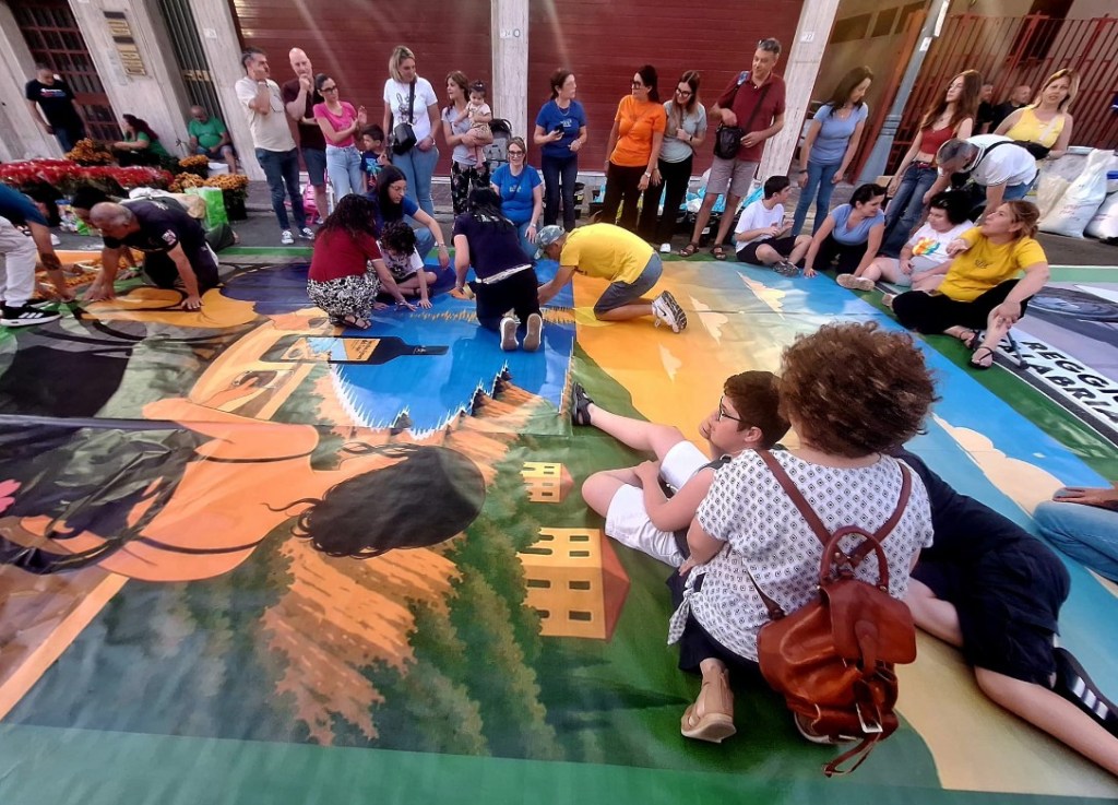 infiorata taurianova autismo