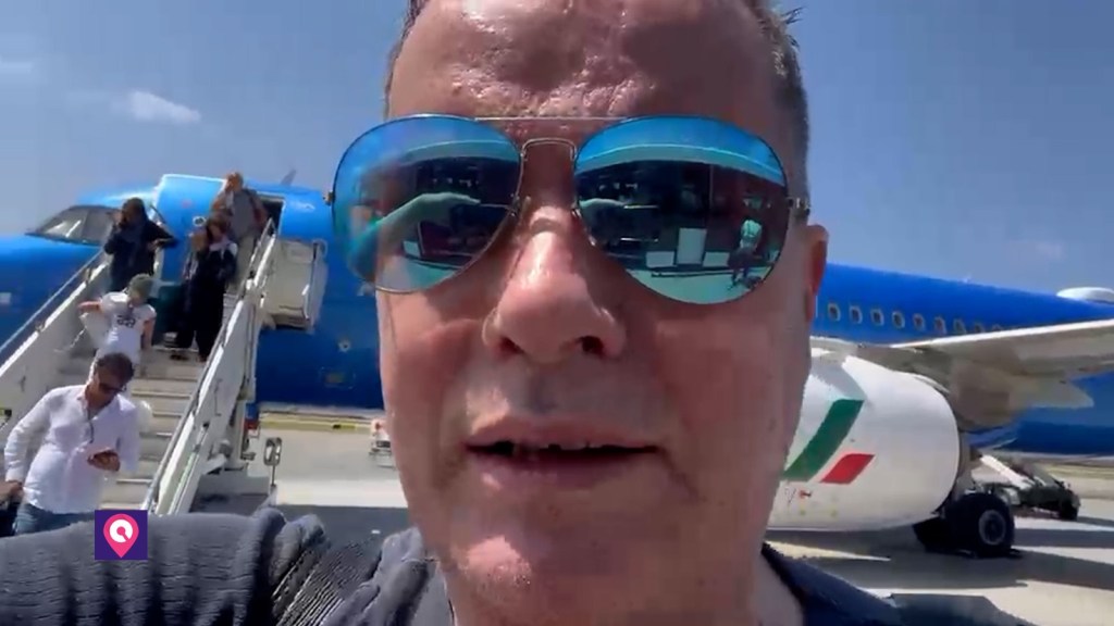 klaus Davi incidente aeroporto reggio calabria