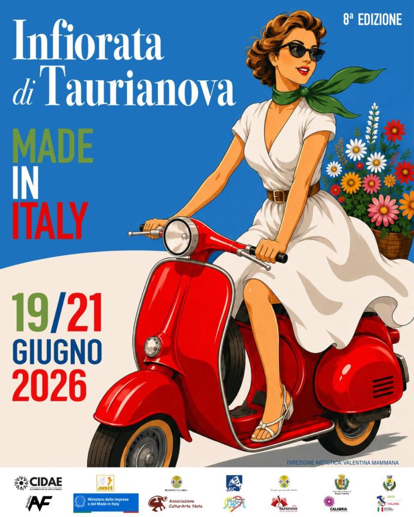 locandina social infiorata taurianova