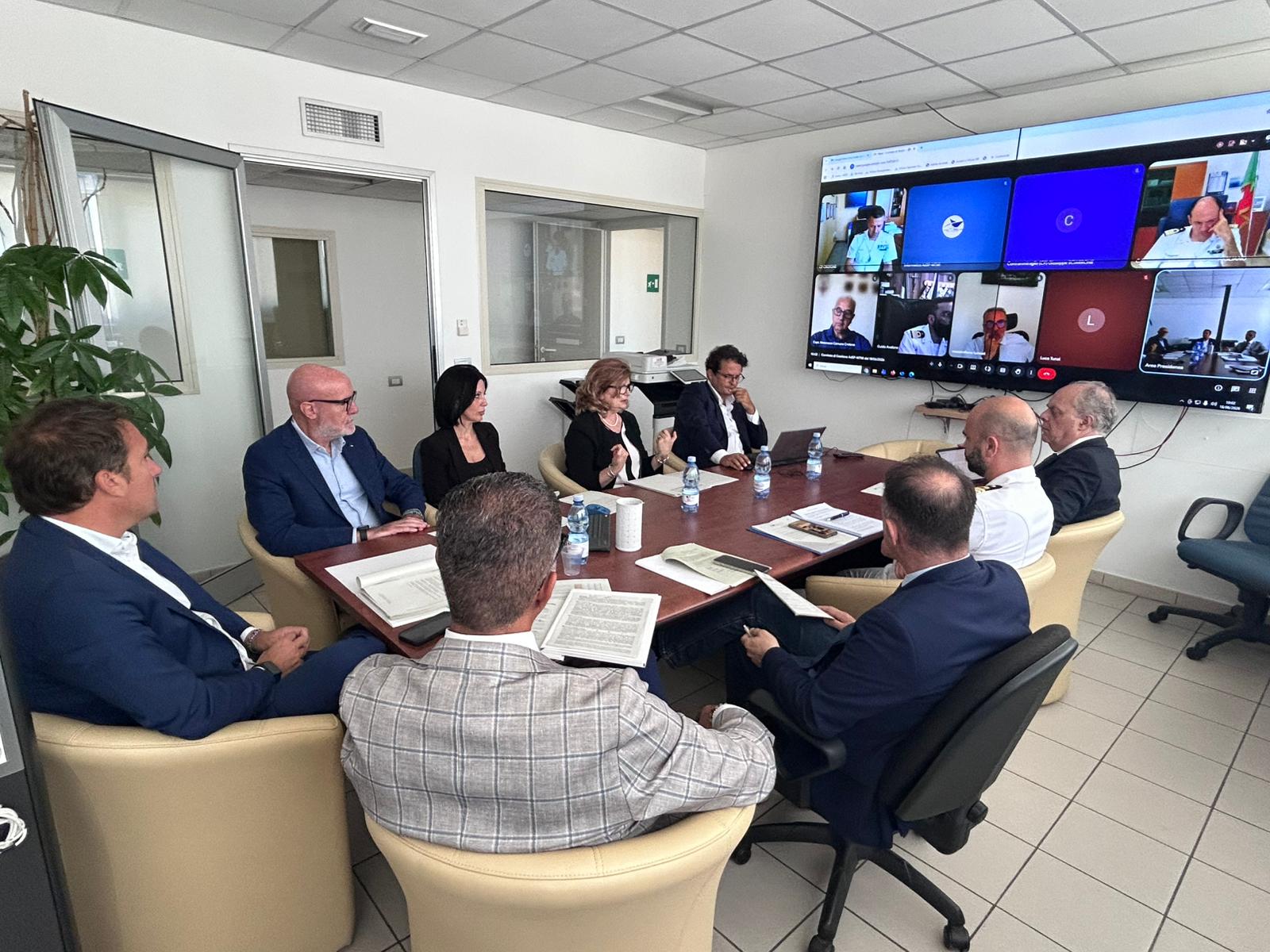 riunione adsp mari ionio tirreno