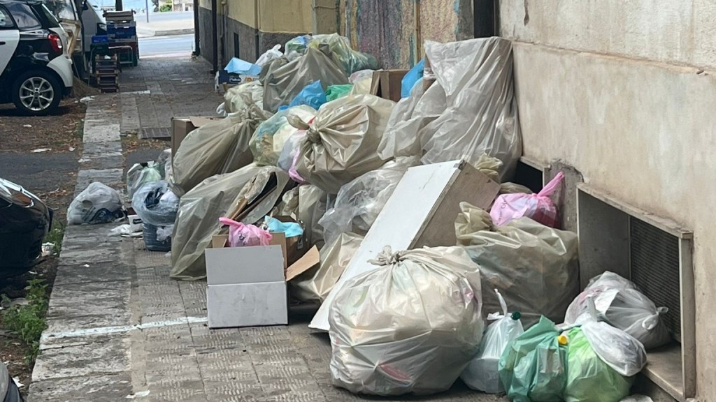 spazzatura via XXV luglio ()