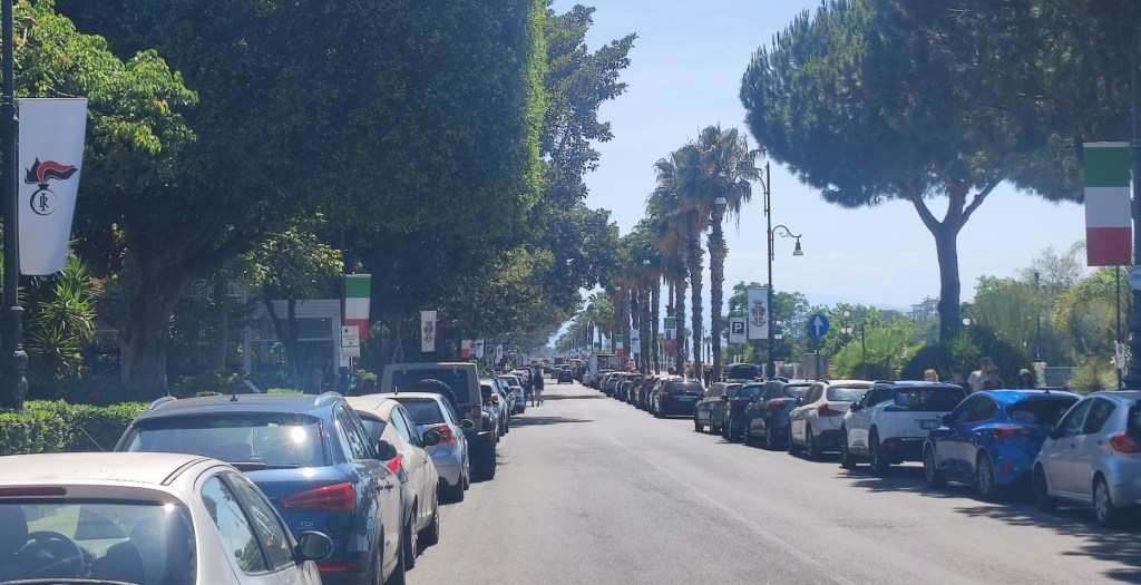 traffico festa carabinieri