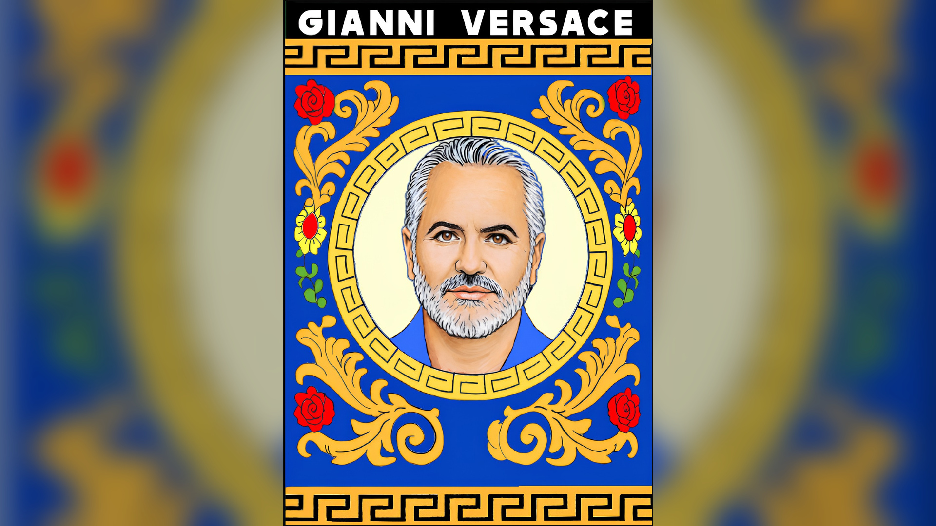 versace bozzetto formato rettangolare