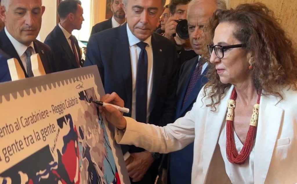 wanda ferro francobollo carabinieri