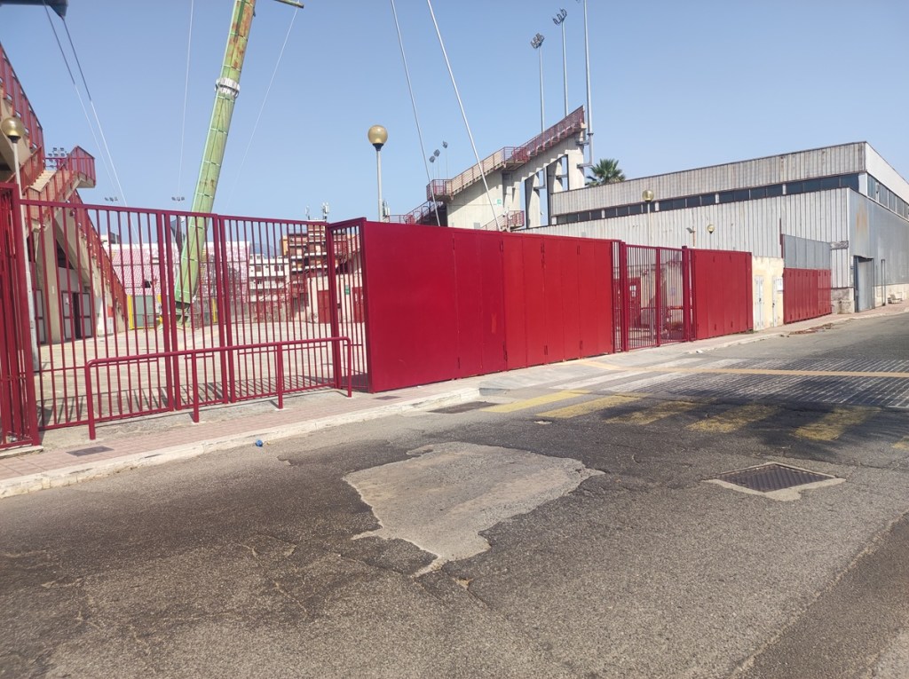 Cancellata Granillo Tribuna Ovest