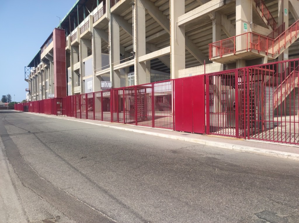 Cancellata Granillo Tribuna Ovest