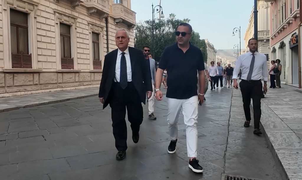 Claudio Lotito Francesco Cannizzaro